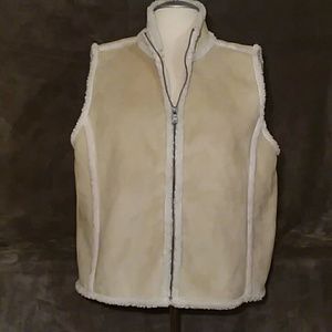 Liz Claiborne Faux Suede Vest